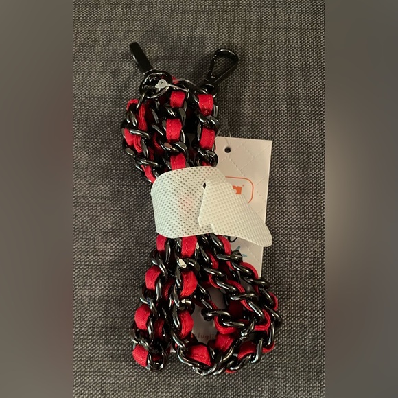 Lug Metal Chain Strap Classic - Poppy Red - Picture 2 of 5